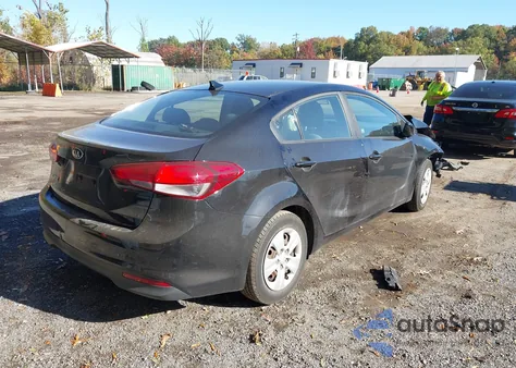 2017 Kia Forte Lx из США, поврежденный, VIN 3KPFL4A76HE051641